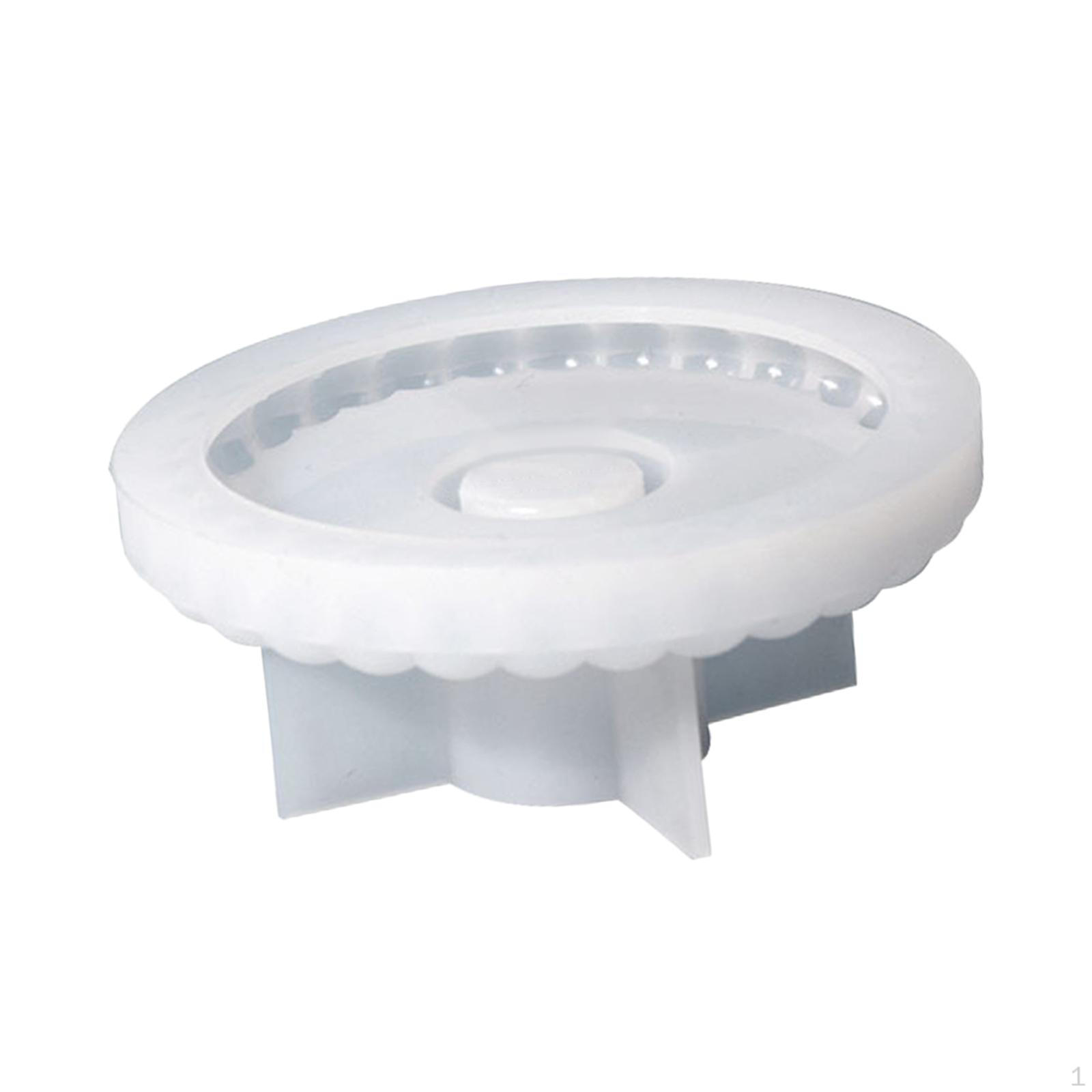 

Candlestick Silicone Model, Epoxy Resin Flexible Craft Making Tool Reusable Candle Holder Casting Style E