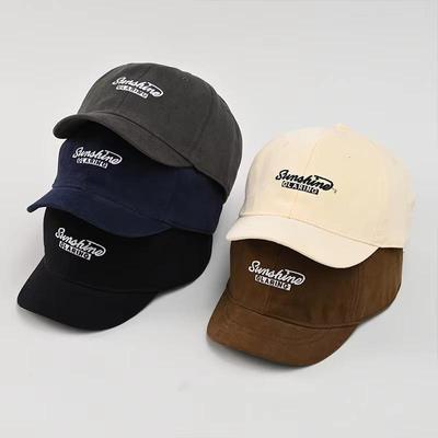 Casual Baseballpet met Korte Klep voor Dames Heren Borduurletters Katoenen Petten Snapback Hip Hop Sport Zonnekappen Bonnet