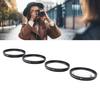   Filter Kit 4 In 1 +1 +2 +4 +10 Macro Lens Filter Optical Glass with Storage Pouch Camera Filter for Digital Camera Photo