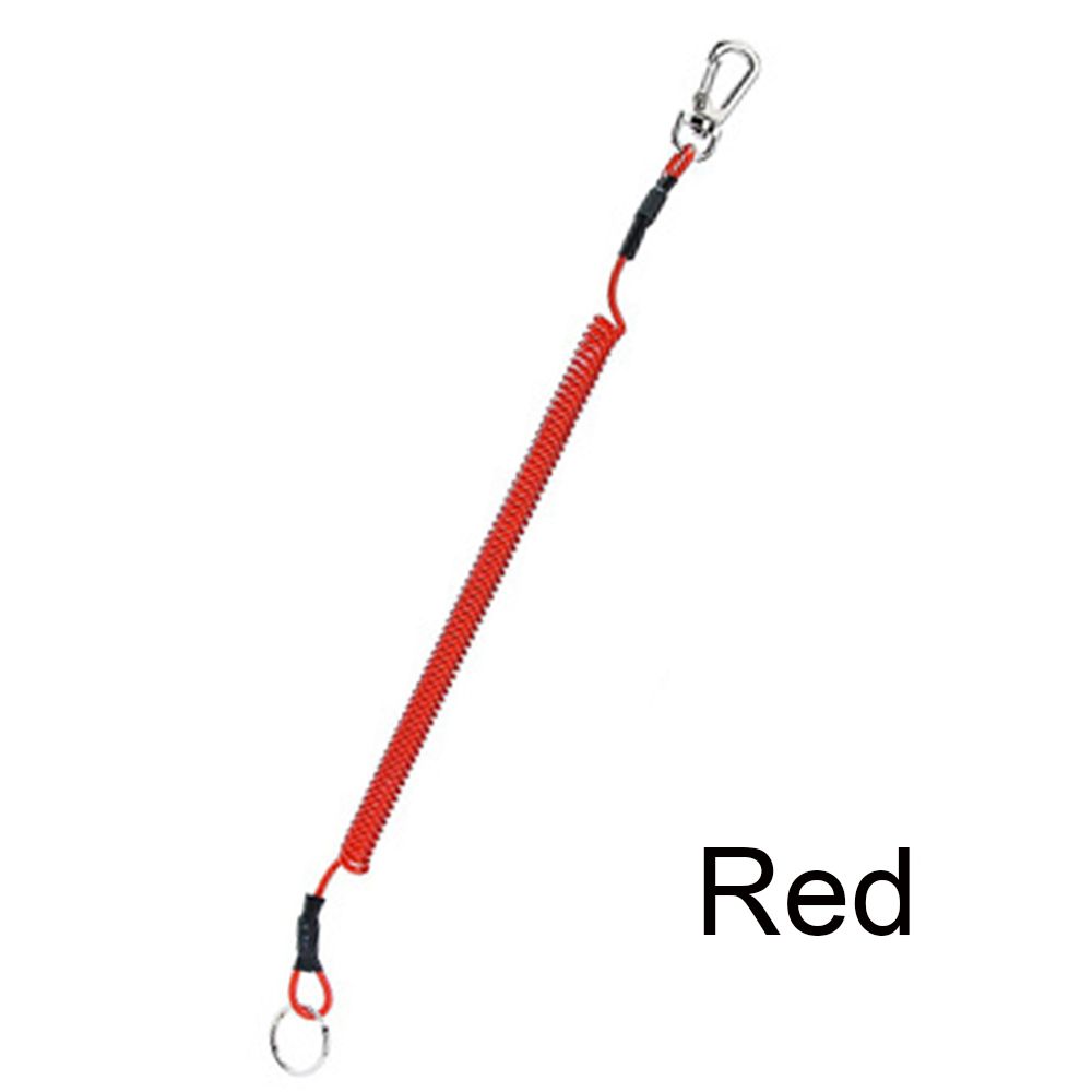 Tackle Anti-lost Phone Keychain Security Gear Tool Spring Elastic Rope Portable Fishing Lanyards