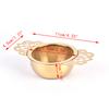 Stainless Steel Tea Strainer With Drip Bowl Traditional Hanging Infuser Filter