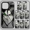 Attack on Titan Дев'ять Титанів Чохол для ПК для Samsung Galaxy A24 A33 A34 A14 A13 A23 A55 A15 A35 A25 A05 A05S 5G A54 A53 A32 A52 A52S