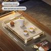 Household Dual-Layer Draining Tea Tray