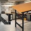 Foldable Work Table, Multifunctional Folding Table, Compact Folding Table (only with 1pc work table)