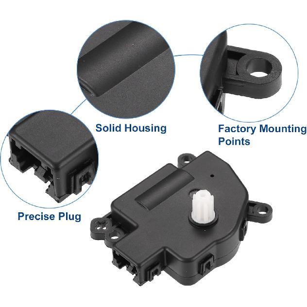 ACROPIX HVAC Blend Door Actuator Heater Air Door Actuator Motor Fit for Dodge Charger 2006 for Chrysler 300 2005-2006 No.5061099AA - Pack of 2