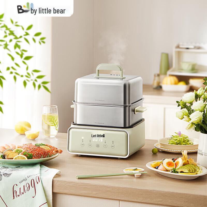 Bear Electric Food Steamer CN plug (adapter included)