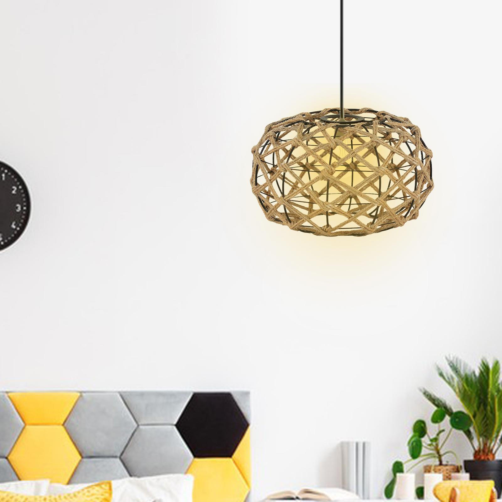 

Lampshade Braided Pendant Lamp Cover C