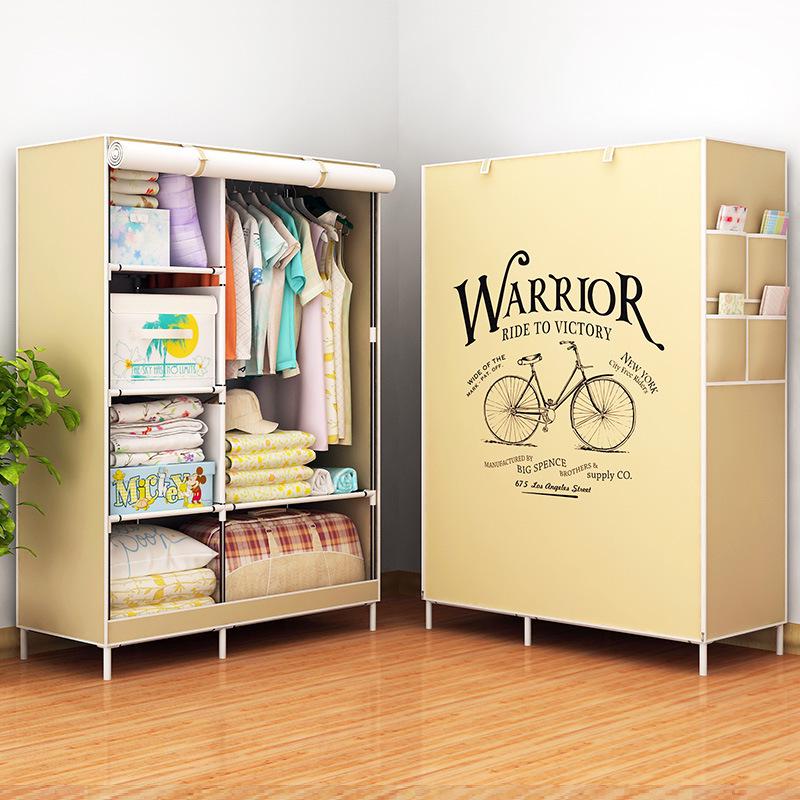 Compact Foldable Wardrobe for Dorms or Rentals: Easy Assembly & Layered Storage