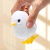1 Plüsch hüpfendes Huhn Feder Haustierspielzeug, interaktives Haustierspielzeug, geeignet für Katzen und Hunde