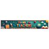 Durable Material School Decoration Thank You Banner Teacher Gift for Class Party Educational Event School Event