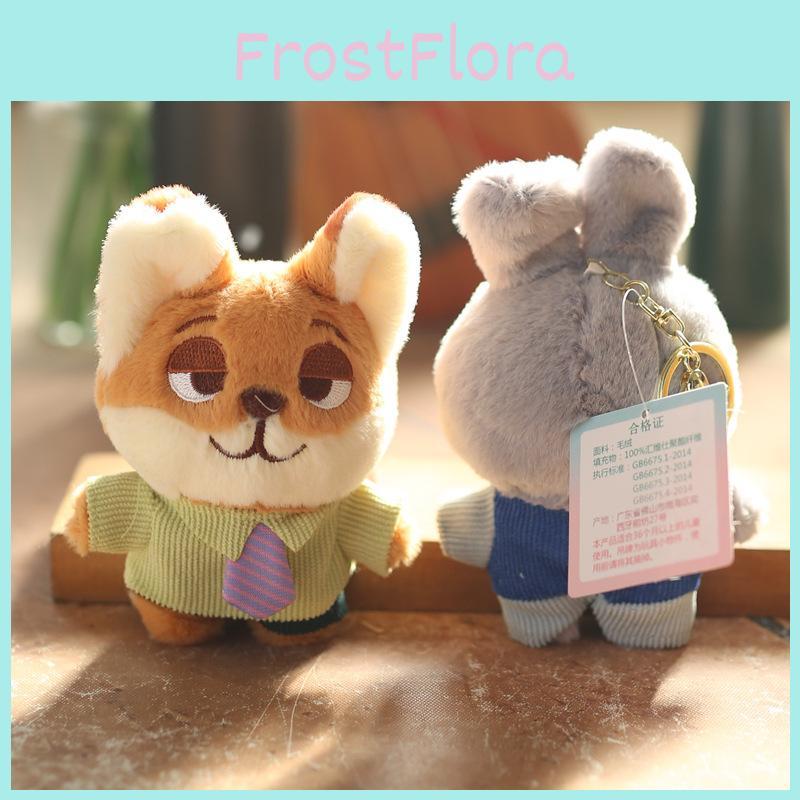 And Zootopia Judy Nick Stuffed Toy Plush Keychain Backpack Accessory Kids Gift