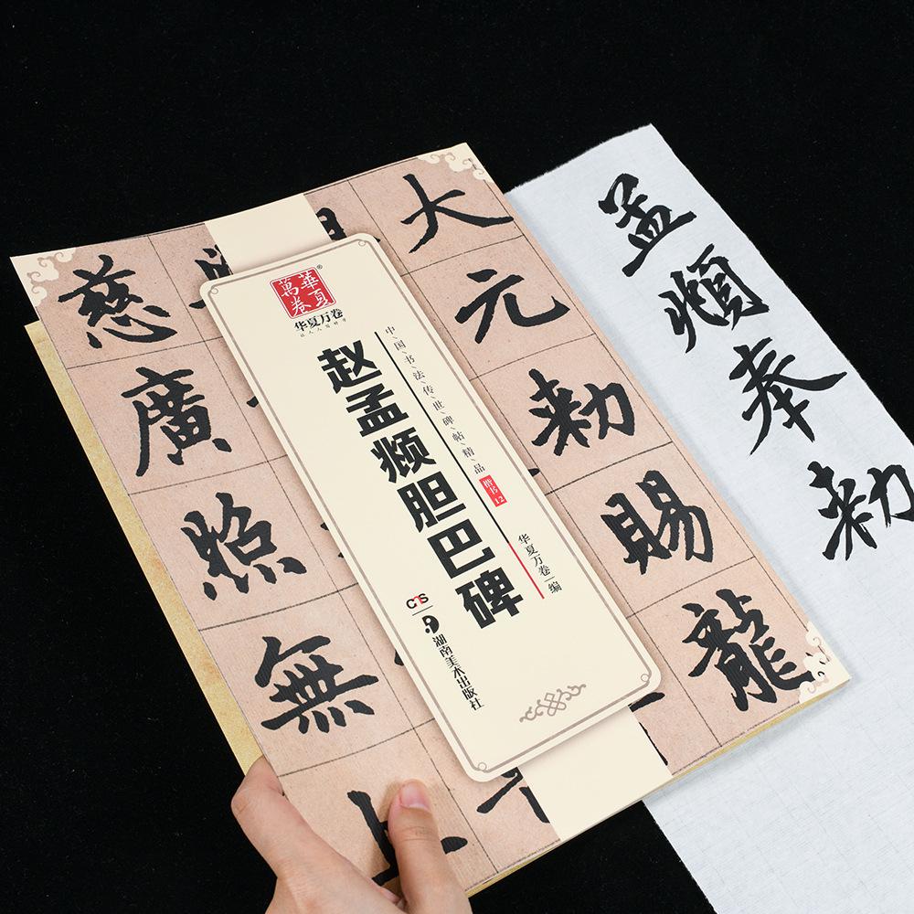 Huaxia Masterpieces: Zhao Mengfu s Danba Stele Calligraphy Practice Book 10003789