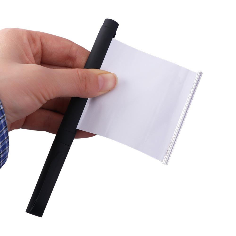 Exams and Notes Pull Paper Pen Educational Notes Paper Pen Retractable Invisible Pen Writing Tool