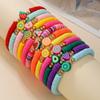 Popular Color Fruit Soft Pottery Bracelet Set, Simple Elastic Rope Jewelry, Multi-layer Stacked Jewelry Women