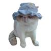 Cat Hat Pets Knitted Cosplay Hat Halloween Christmas Party Costume Headwear Dress-up Accessories for Puppy Cat Kitten
