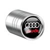 Car Tyre Valve Cap Metal Wheel Tire Air Stem Cover for s10 Sline TT A1 A2 A3 A4 A5 A6 A7 A8 8P B7 B8 S RS QUATTRO R C6 C7 Q5 Q710s