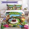 3pcs My Singing Monsters1 Pattern Bedding Set Duvet Cover Set Includes Duvet Cover &pillowcases, Perfect All Season Bedroom Decoration & Gift