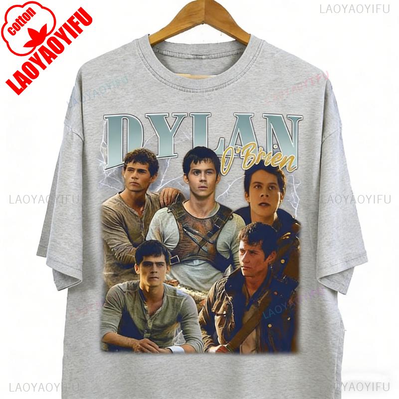 Vintage 90s Bootleg Style Retro Dylan OBrien Graphic Tshirt Gifts for Man and Women Unisex Casual Style TShirt Shortsleev