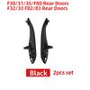 Front Rear Left Right Interior Door Handle Cover Trim Set For BMW 3 4 Series M3 M4 F30 F31 F34 F36 F32 F33 F80 F82 F83 318 320