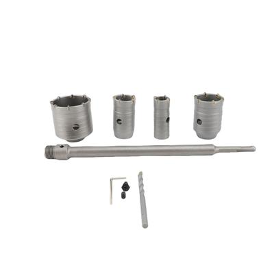 Wall Hole Saw Kit 30mm 40mm 50mm 68mm Hole Opener 320mm Connecting Rod Center Drill Set for Concrete Marble Tile
