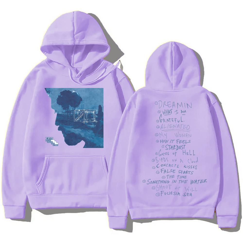 Zayn Zimmer unter der Treppe Neues Album Hoodie Zayn Malik Neues Design Sweatshirt Herbst Winter Große Kleidung Mode Unisex Pullover