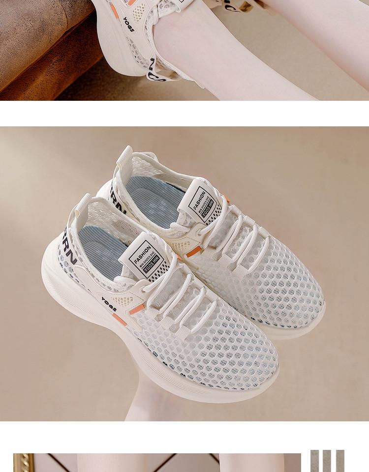 2026 Summer Women's Trendy Low-Top Mesh Running Shoes - Lightweight, Soft Sole, Breathable, Casual