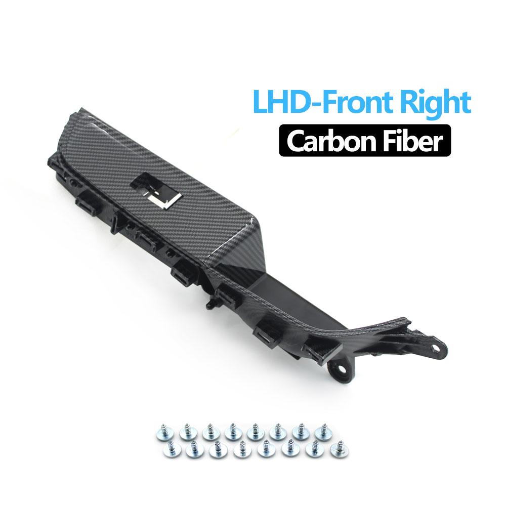 LHD RHD Car Interior Front Left Right Door Pull Handle Window Lifter Switch Panel Cover Trim For BMW 6 Series GT G32 2017-2022