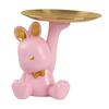 Rabbit Figurines Modern Statue Ornament for Living Room Housewarming Bedroom