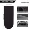 Rubber Smoothie Maker Mat Black Thickening Non-slip Moving Mat Absorbent Smooth Gliding Frozen Drink Machine Sliding Pad