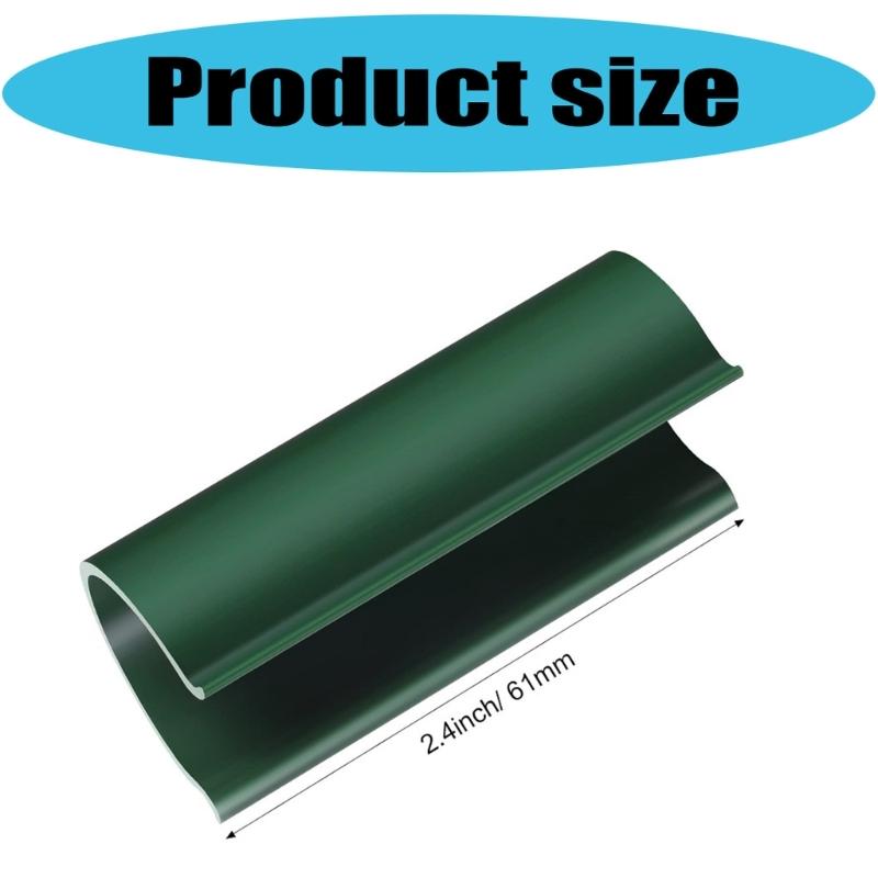 32pcs Multipurpose Sun Resistant Garden Clamps Fasteners Secure Greenhouse Film Cover Anti Wind Displacement Tool Less
