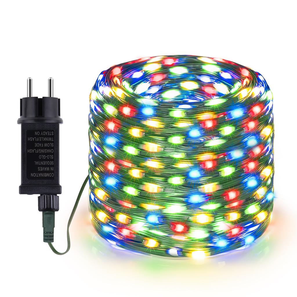 10M-100M Christmas Lights LED String Lights Outdoor Garden Waterproof Lamp Garland Fairy Light For Indoor Home Room Xmas Decor
