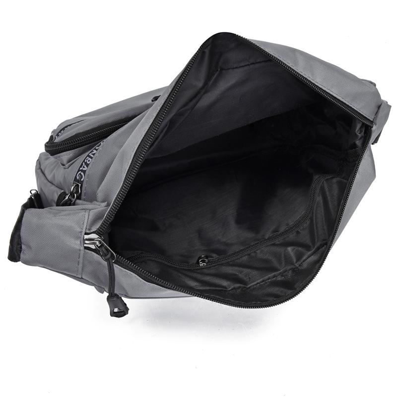 Men's Large Capacity Crossbody Bag Waterproof Shoulder Bag Business Travel Bag