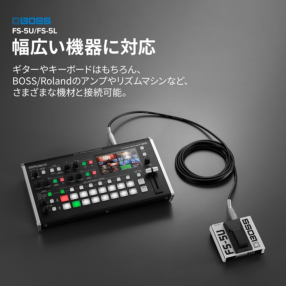 BOSS Boss Footswitch FS-5U Momentary Type Standard Model Rhythm Machine/Sequencer Start/Stop Control