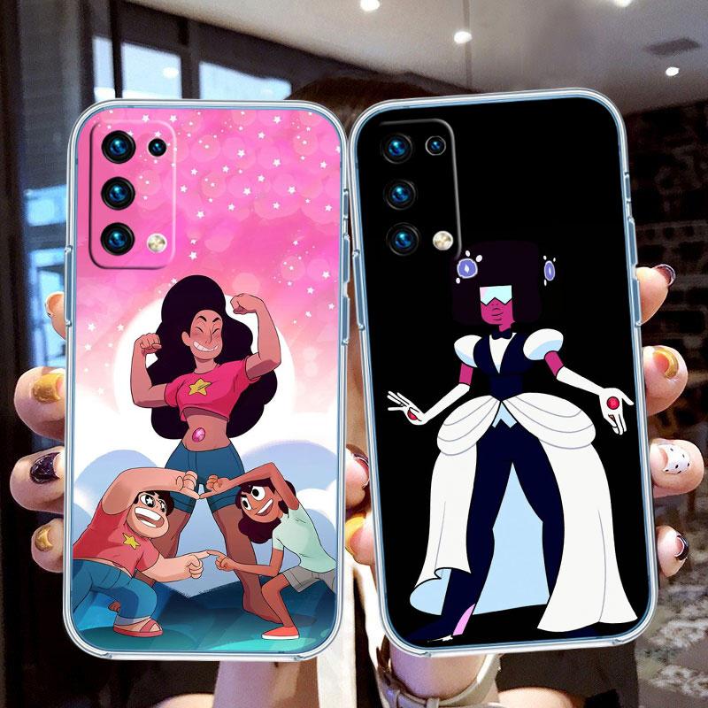 IK59 S-Steven U-Universe Transparent Phone Case for Motorola Moto G7 G8 G9 G84 G85 G73 G24 G15 Z2 Play Power Plus