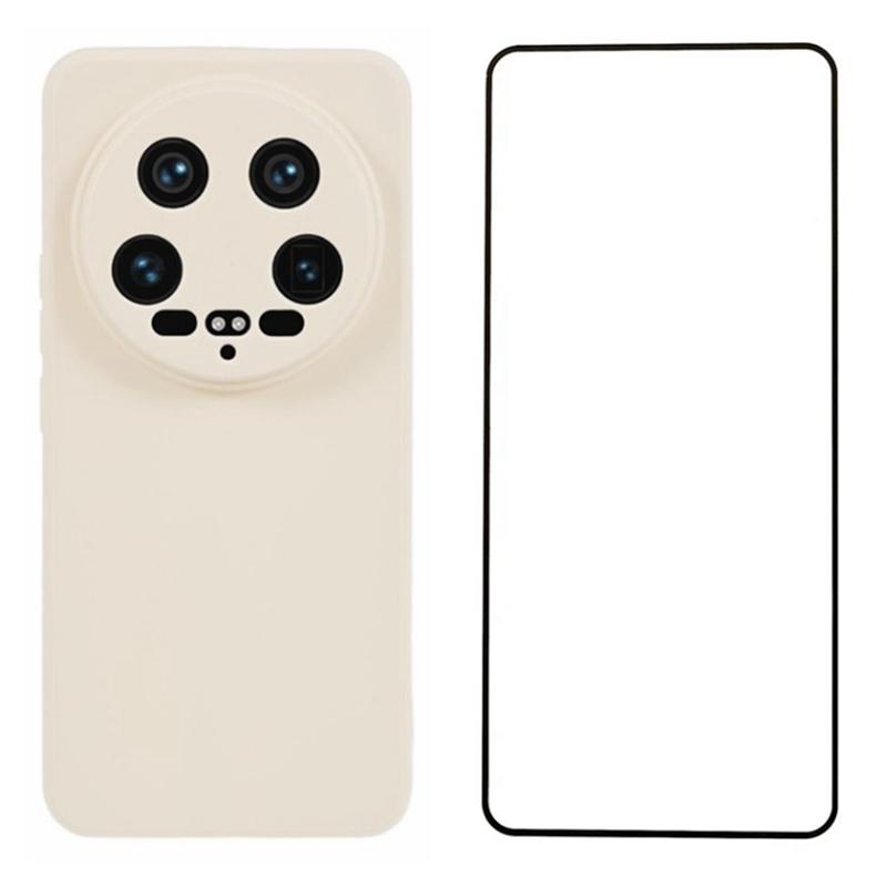 For Xiaomi 14 Ultra Case with Screen Film Precise Cutout TPU Phone Cover