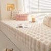 Winter Ins Style Thickened Ledge Cushion Window Cushion Rabbit Plush Balcony Bedroom Tatami Cushion