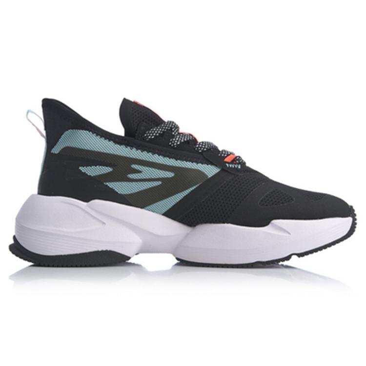 Li Ning Exceed Slip Resistant, Breathable, Lightweight Low top Casual Shoes Women's Black AGLQ028-6