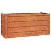 Raised Garden Beds Garden Raised Bed Rusty 100X40x45 Cm Corten Steel