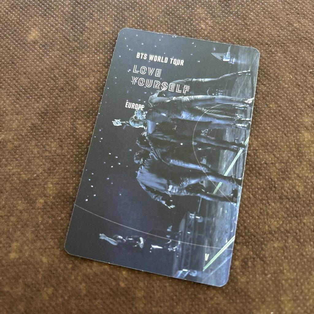 [USED] BTS LYS European Blu-ray Trading Cards V Taehyung