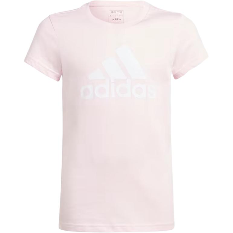 Adidas T Shirt Pink/White Kids  IC6123 S