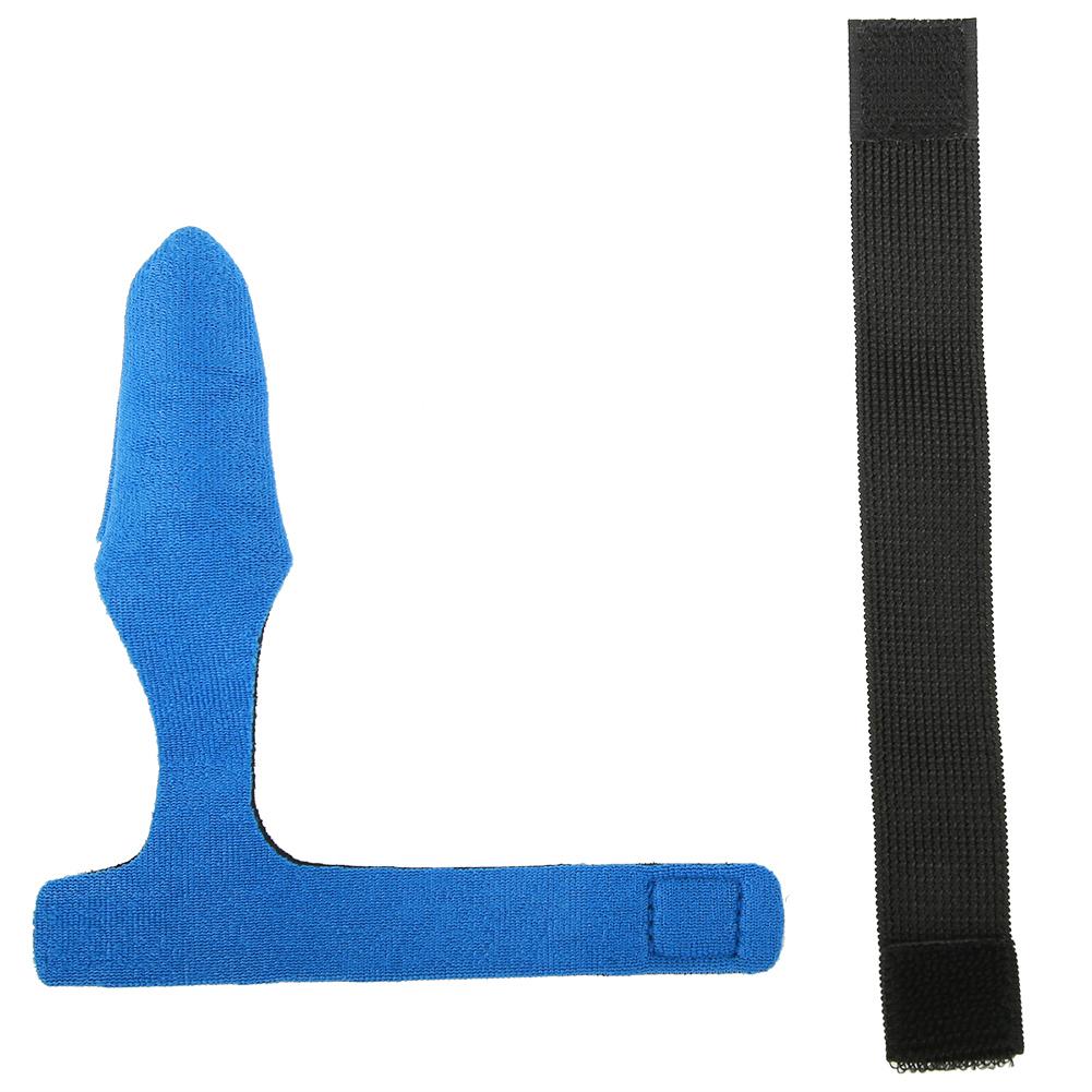 Expandable Neoprene Fishing Pole Sleeve Cover Glove Protector Cap   Rod Strap Set (Blue)