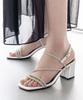 Spur Vaseiz Strap Sandals 6Cm Heel -Ss8033 (2Color)