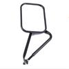 Doors Off Mirrors for Jeep Wrangler CJ YJ TJ JK JL & Unlimited, Wider Rearview Mirrors Square Door Side Hinge Mirror