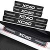 Leather Car Door Sill Plate Protector Stickers Threshold Side Anti Scratch Tape Protection for XC60 Car Accessories