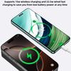 8x18650 Battery Charging Case Digital Display DIY Dual USB Type C Box 22.5W Fast Charging 15W Wireless Charging Power Case