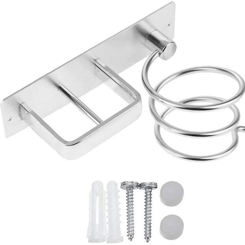 MDNG Wall-Mounted Hair Dryer and Straightener Holder