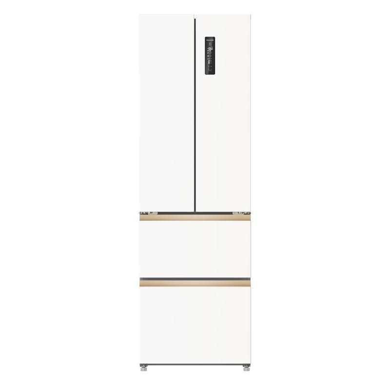 MeiLing Petite Apricot Series French Door Inverter Refrigerator