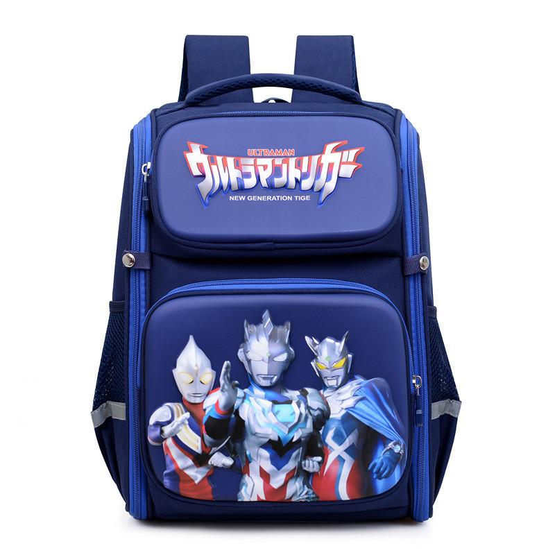 Spacious Cartoon Spiderman School Backpack For Boys And Girls Oxford Fabric