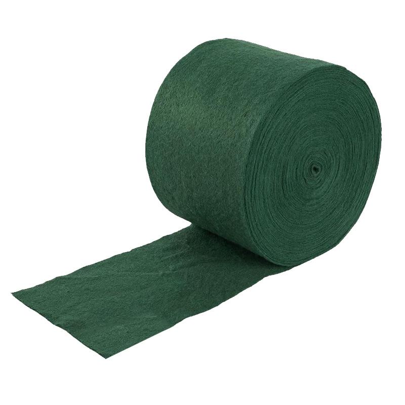 

15M Cotton Tree Protection Tape, Coldproof Trunk Wraps, Moisture Retention & Warm Keeping Protector for Garden Green Plants 12CM*15M-1 Roll зелёный