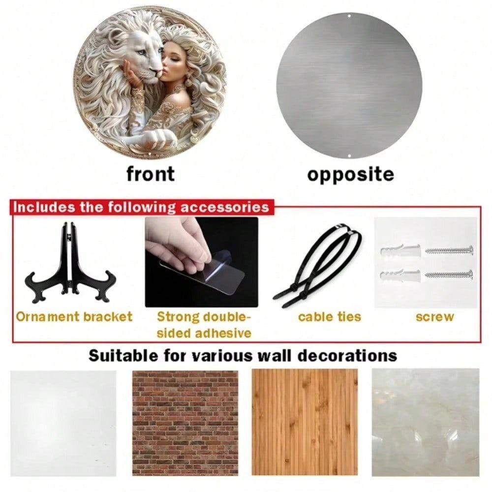 Винтажная металлическая жестяная табличка Настенное искусство Декор для дома 20x20 см